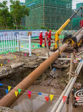 杭州燃氣濱江二通道穿越錢塘江 將為濱江、蕭山北及亞運場館供氣